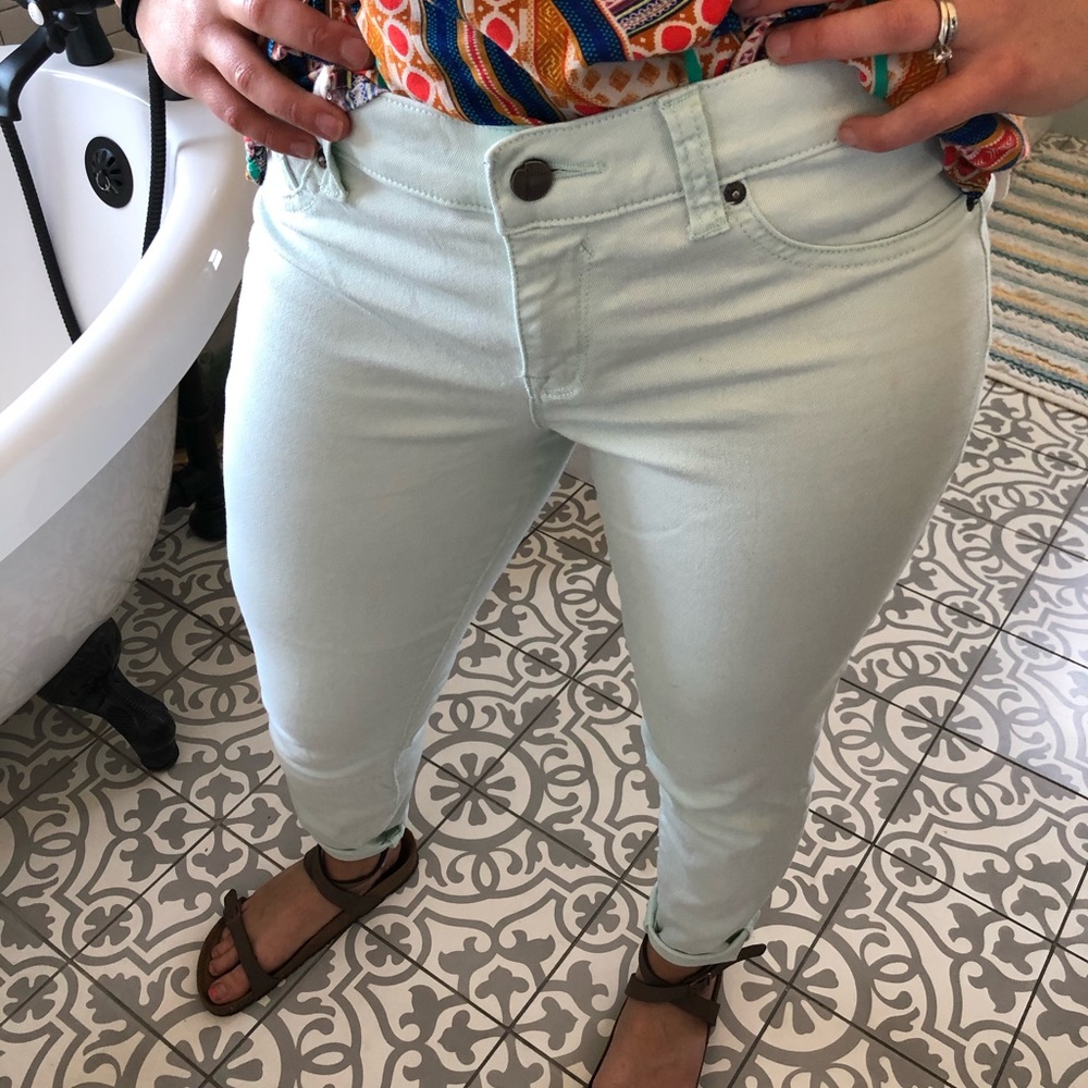 Light blue jeans